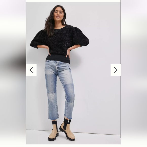 Maeve Pamela Tinsel Shimmer Sweater - Picture 3 of 14